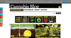 Desktop Screenshot of grainesmarijuana.eu